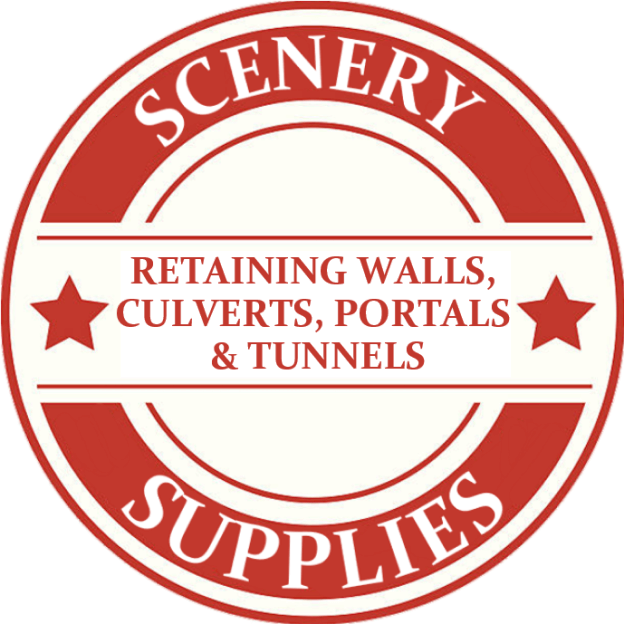 G Scale Scenery Retaining Walls / Culverts / Portals / Tunnels Model Trains