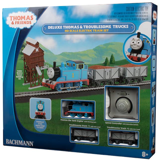 Bachmann #00760 Deluxe Thomas and the Troublesome Trucks Set