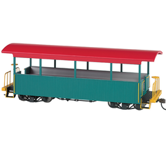 Bachmann #26001 Excursion Car Green w/Red Roof