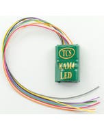 TCS #1479 KAM4-LED 4 function, LED-ready, hardwire decoder with a built in KA-2 Keep-Alive