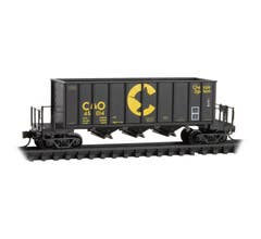 Micro Trains 12500053 N Chessie / C&O Hopper - Rd# 45055