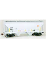 American Limited Models 2001 HO Trinity 3281 2-Bay Covered Hopper EXCEL Railcar #7015