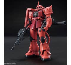 Bandai Gundam 2526980 High Grade HG Gunpla 1/144 MS-06S Char's Zaku II Model Kit