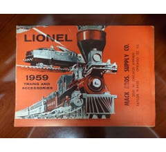 Lionel 1959C3 1959 Trains & Accessories Catalog