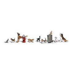 Woodland Scenics A2725 Dogs & Cats