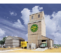 Walthers #933-3096 Valley Growers Association Steel Grain Elevator -- Kit