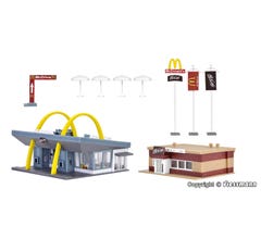 Vollmer 47766  N McDonald´s fast food restaurant with McCafé kit