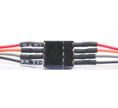 TCS #1410 - 4 pin mini connector with wires