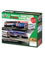 Kato #106-0031 MP36PH and Gallery Bi-Level Commuter Series Starter Set - Chicago Metra