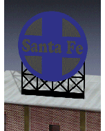 Miller Engineering #44-0552 Med. Santa Fe Billboard
