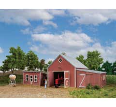 Walthers 933-3346  Chicken Coop and Farm Buildings -- Kit