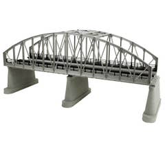 MTH 40-1123  O 2- Track Steel Arch Bridge - Silver