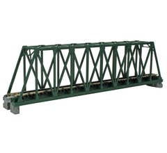 Kato #20-431 248mm (9 3/4") Single Track Truss Bridge, Green