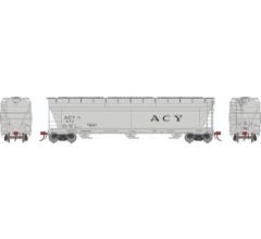 Athearn G15428 HO ACF 4600 Covered Hopper Akron, Canton and Youngstown #470