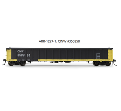 Arrowhead Models HO ARR-1227-1 CNW #350358 Greenville 2494 “Railgon” Gondola