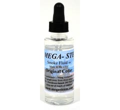 Mega-Steam Smoke Fluid Original Cedar 2oz bottle