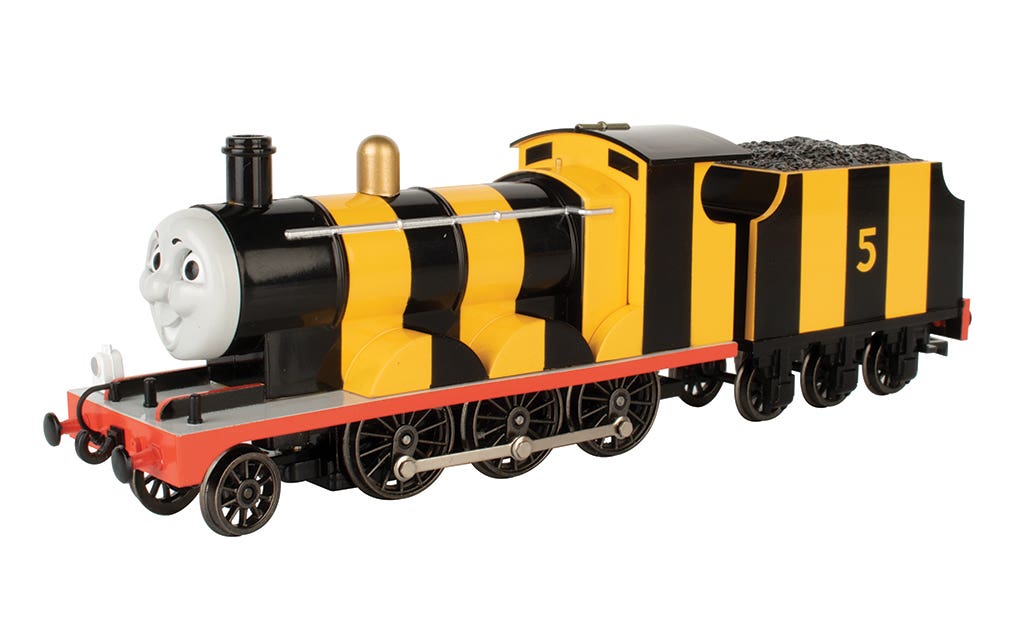 HO Scale Bachmann Trains Busy BEE James with Moving Eyes