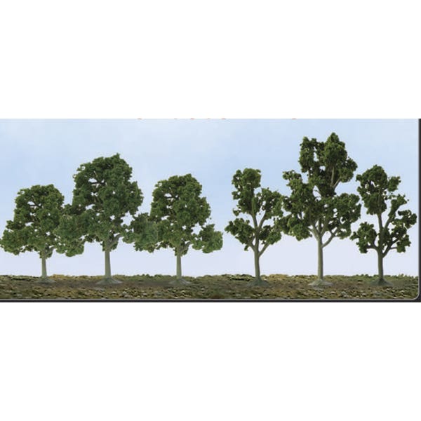JTT Scenery Products Fall Sycamore Tree N-Scale 2.5" to 3.5" Scenic 8/pk 92104 