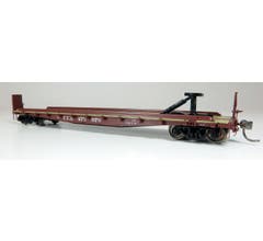 Rapido #138008A F30D 50' TOFC Flat Car: TTX Early Red