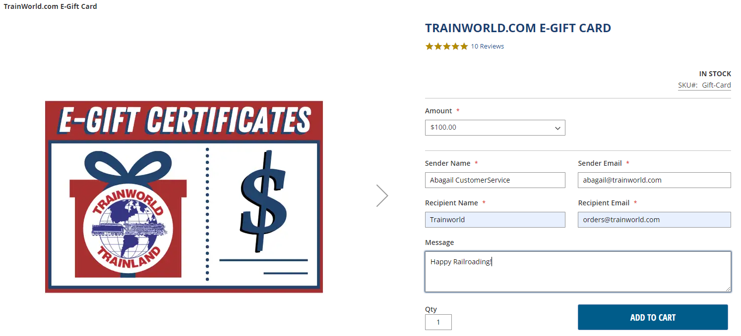 Instructions - Entering The Amount - Recipient And Sender Information - Message For The Gift Card Instructions - Entering The Amount - Recipient And Sender Information - Message For The Gift Card
