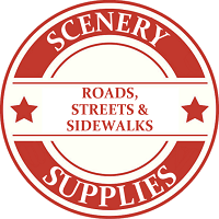 O Scale Scenery Roads, Streets & Sidewalks Model Trains