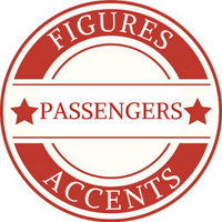 HO Scale Passengers Figures
