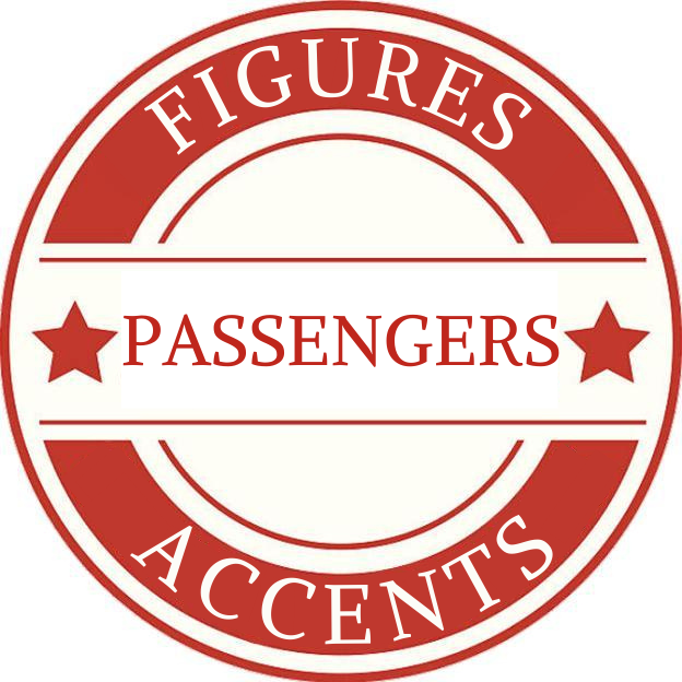 N Scale Figures Passengers