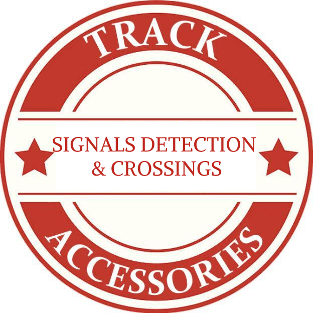 S Scale Signals Detection & Crossings Model Train