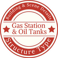 Gas Station & Oil Tanks Gas Station & Oil Tanks