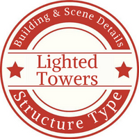 Lighted Towers Lighted Towers