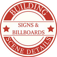 Buildings & Structures Signs, Signals And BillBoards Model Trains