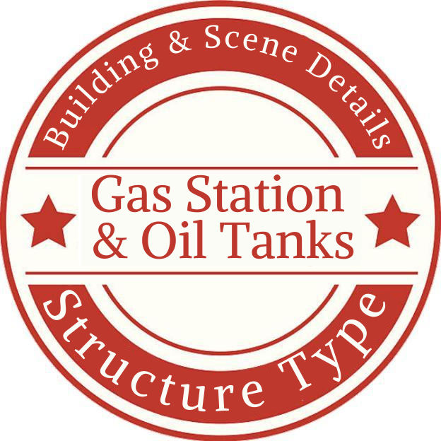 Gas Station & Oil Tanks Gas Station & Oil Tanks