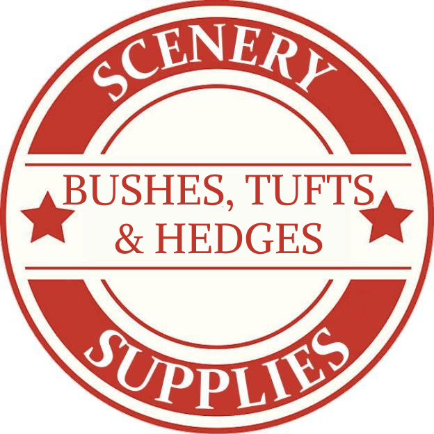 N Scale Bushes, Tufts, & Hedges