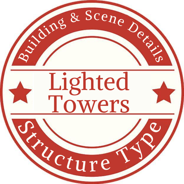 Lighted Towers Lighted Towers
