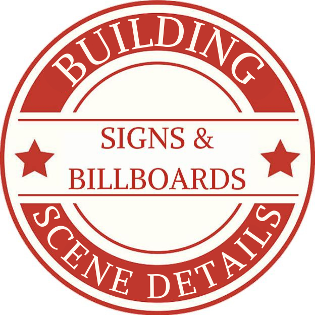 Z Scale Buildings & Structures Signs Signals And BillBoards Model Trains